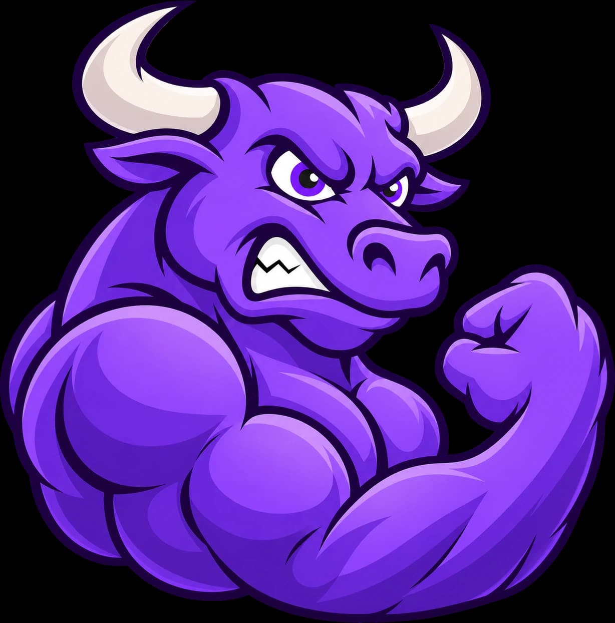ARGUS BULL — the purple bull