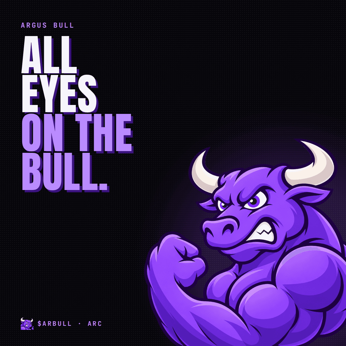 ALL EYES ON THE BULL.