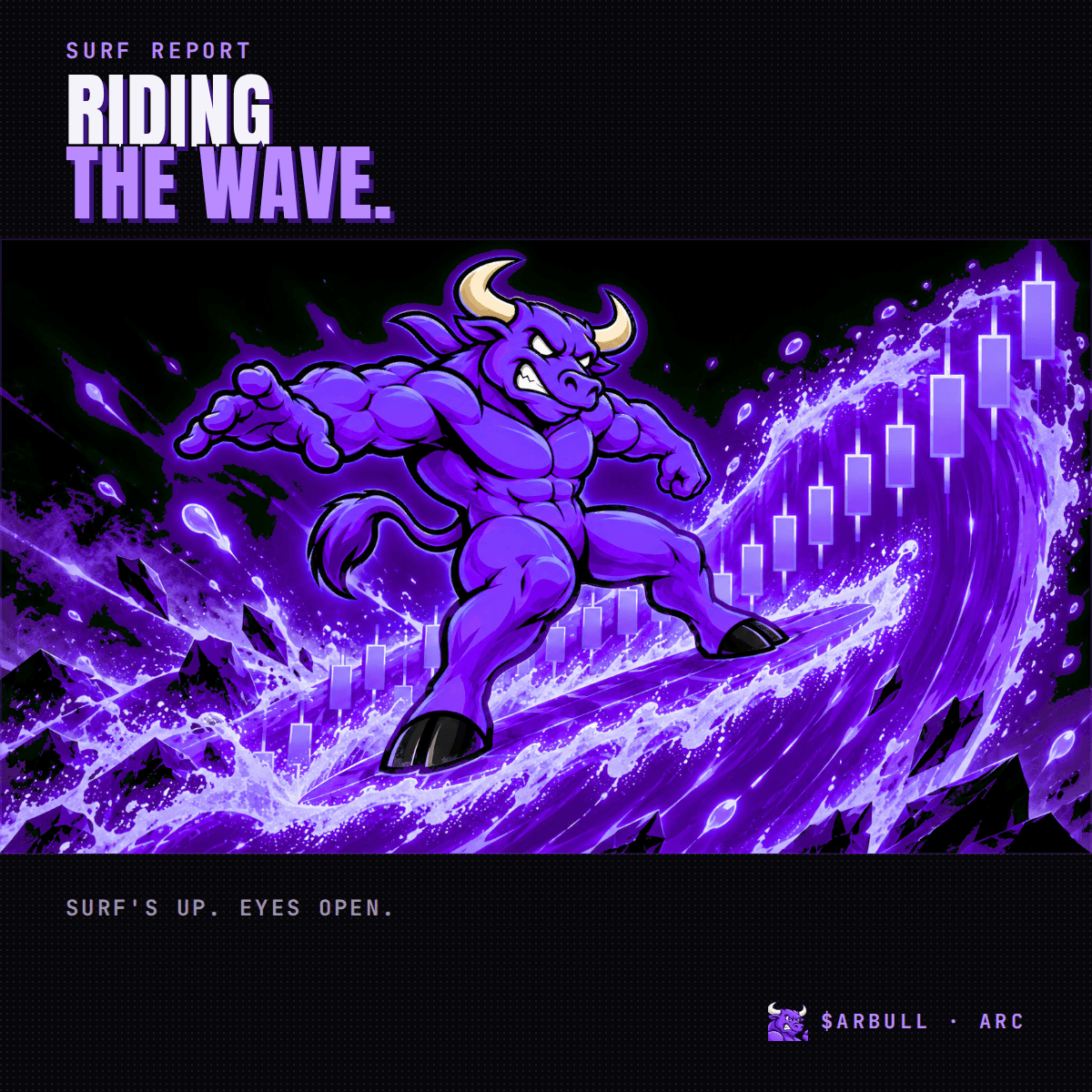 RIDING THE WAVE.