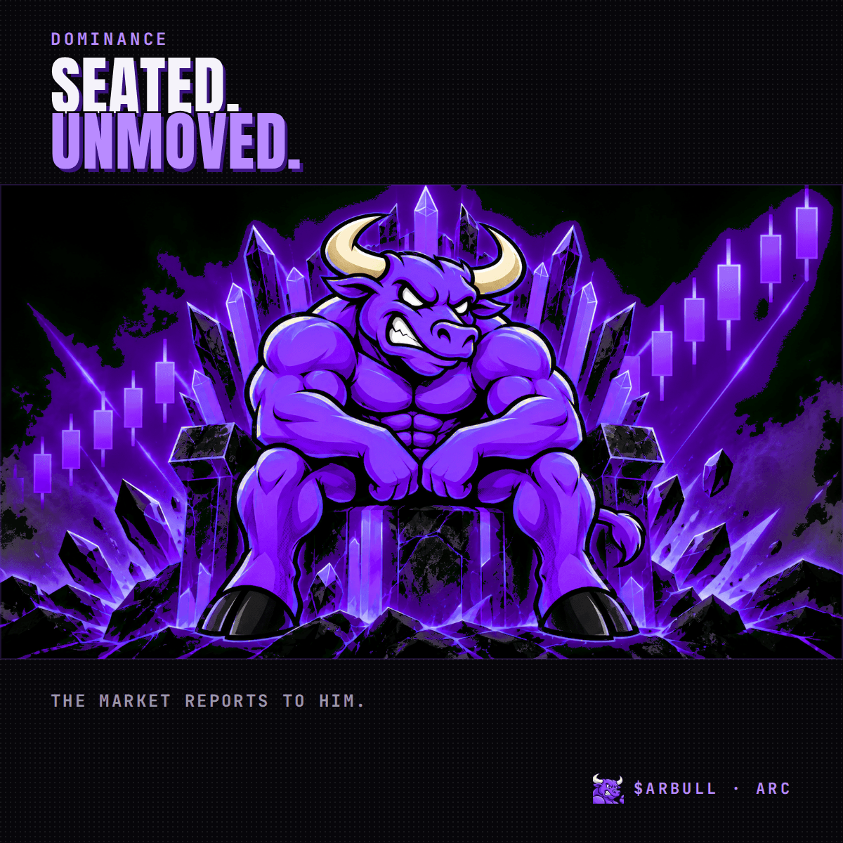 SEATED. UNMOVED.